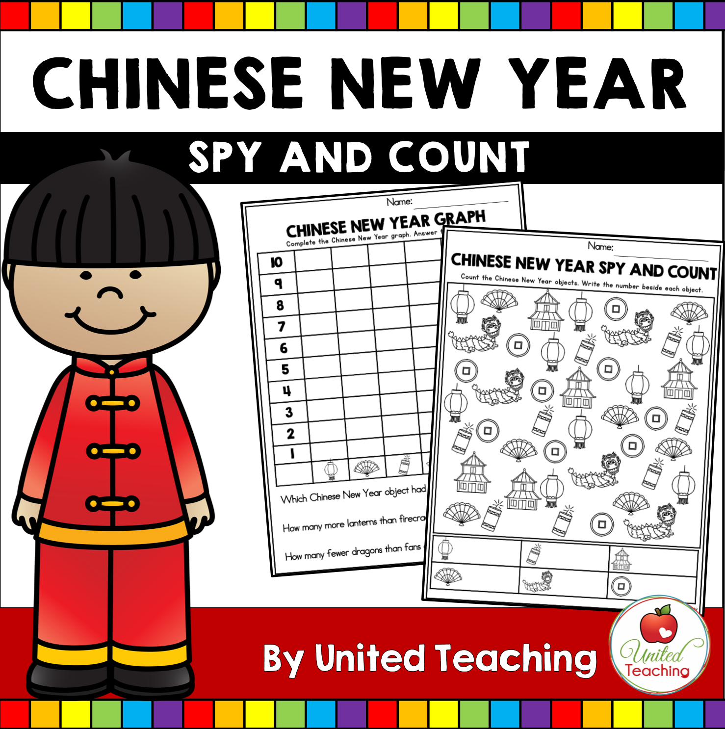 Chinese New Year Spy and Count Cover