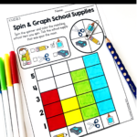 Back to School Spin and Graph Activity