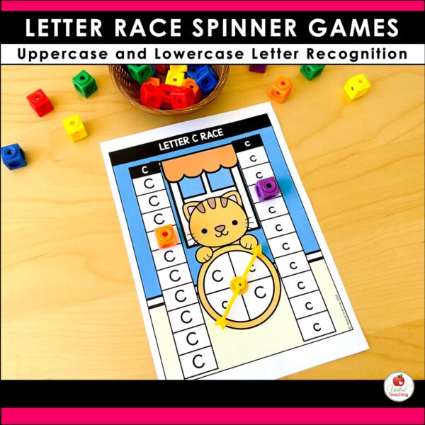 Alphabet Animal Letter Race Spinner Games - Image 5