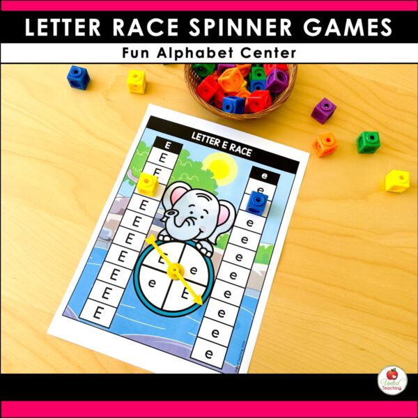 Alphabet Animal Letter Race Spinner Games - Image 7