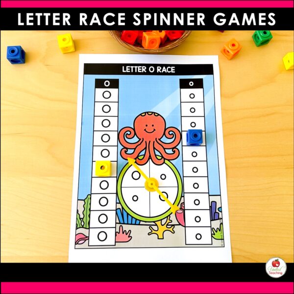 Alphabet Animal Letter Race Spinner Games - Image 9