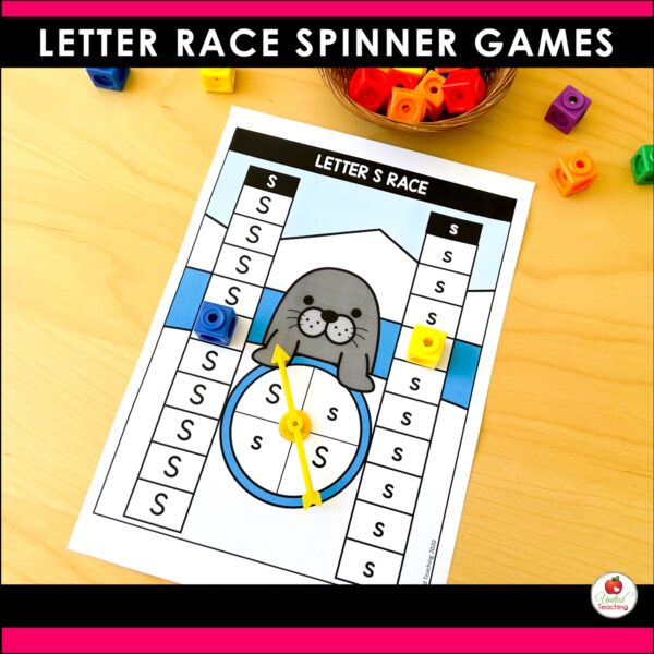 Alphabet Animal Letter Race Spinner Games - Image 11