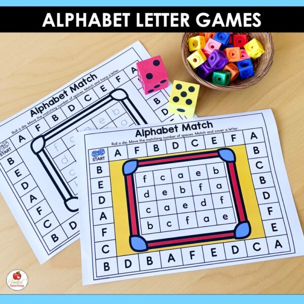 Alphabet Dice and Spinner Games - Image 5