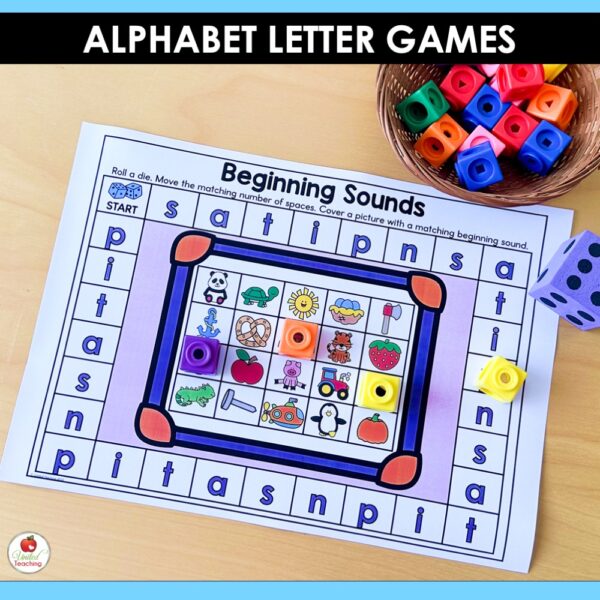 Alphabet Dice and Spinner Games - Image 7