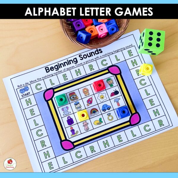 Alphabet Dice and Spinner Games - Image 8