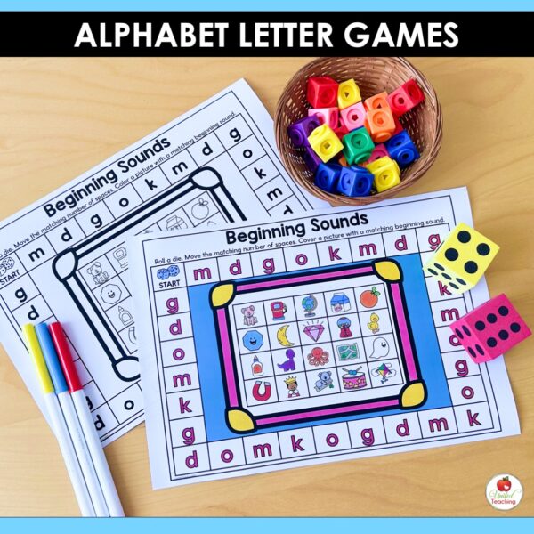 Alphabet Dice and Spinner Games - Image 9