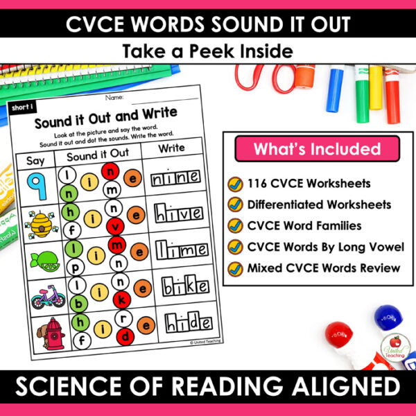 CVCE Words Sound It Out Packet - Image 2