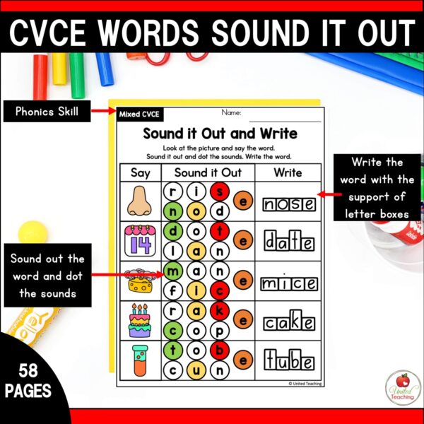 CVCE Words Sound It Out Packet - Image 5