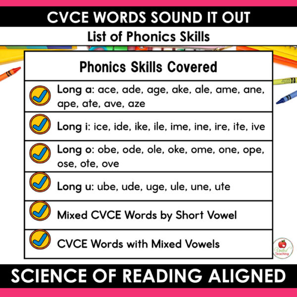 CVCE Words Sound It Out Packet - Image 5