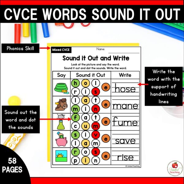 CVCE Words Sound It Out Packet - Image 6