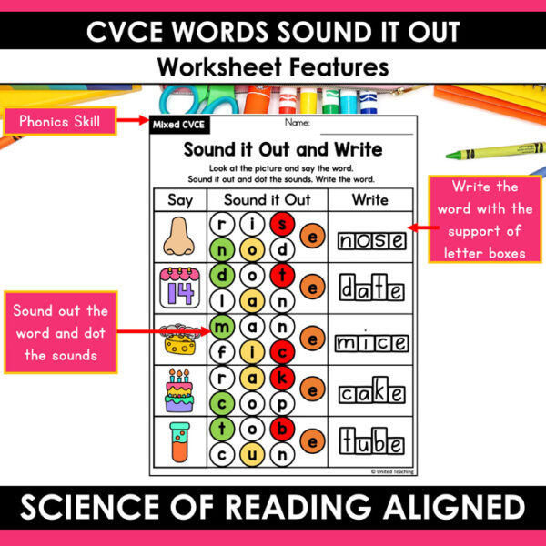 CVCE Words Sound It Out Packet - Image 6