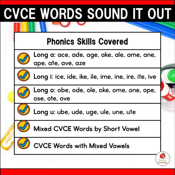 CVCE Words Sound It Out Packet - Image 7