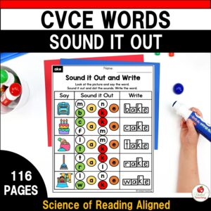 CVCE Words Sound It Out Packet Cover