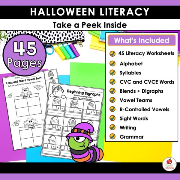 Holiday Math and Literacy Activities Bundle for 1st Grade - Image 6