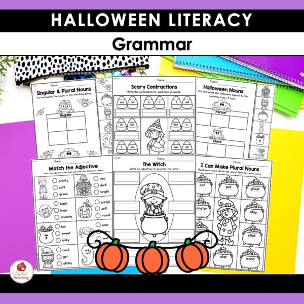 Halloween Literacy Activities for 1st Grade - Image 8