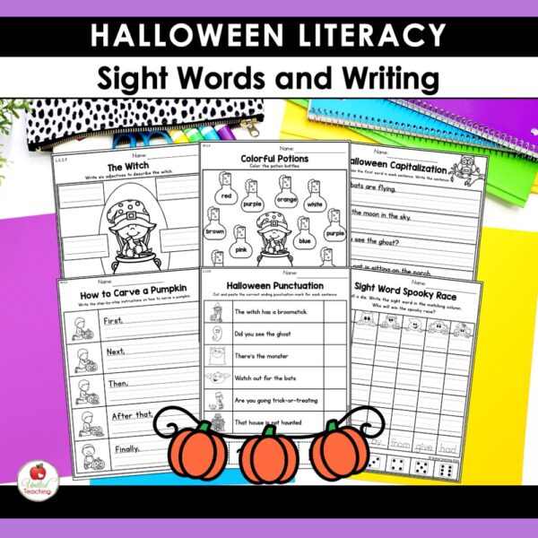 Halloween Literacy Activities for 1st Grade - Image 9