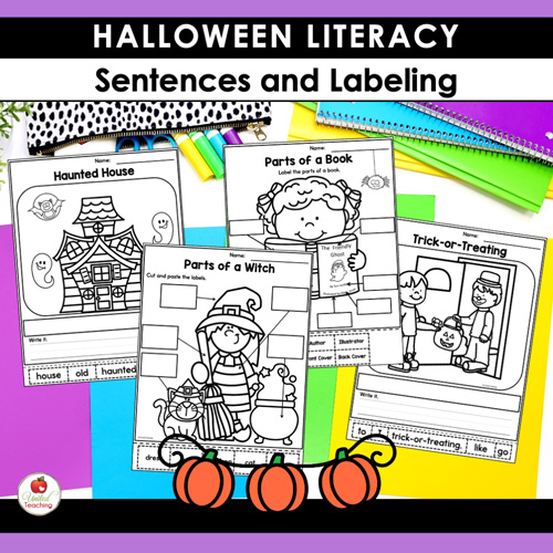 Halloween Literacy Activities Kindergarten Packet - Image 8