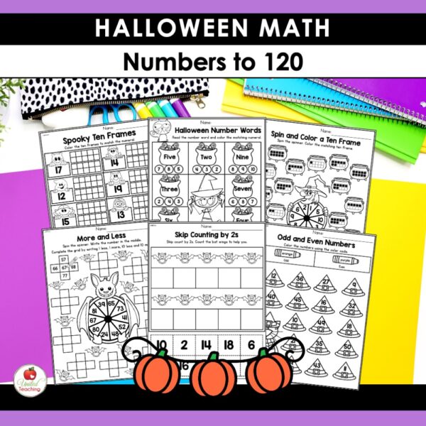 Halloween Math Activities for 1st Grade - Image 4