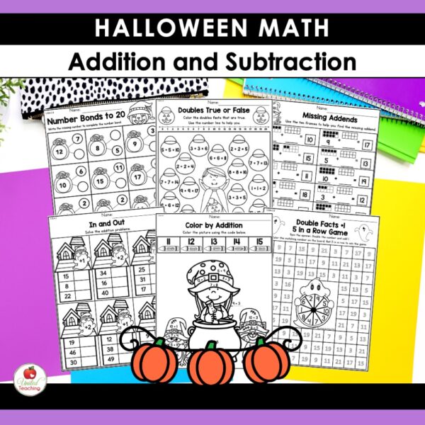 Halloween Math Activities for 1st Grade - Image 6