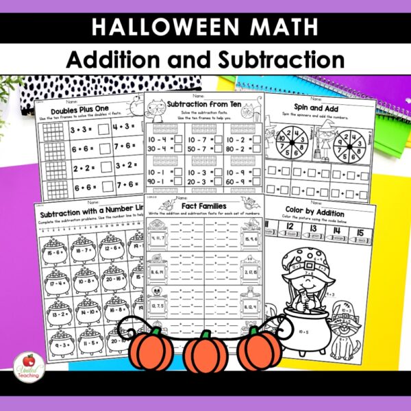 Halloween Math Activities for 1st Grade - Image 7