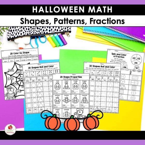 Halloween Math Activities for 1st Grade - Image 9