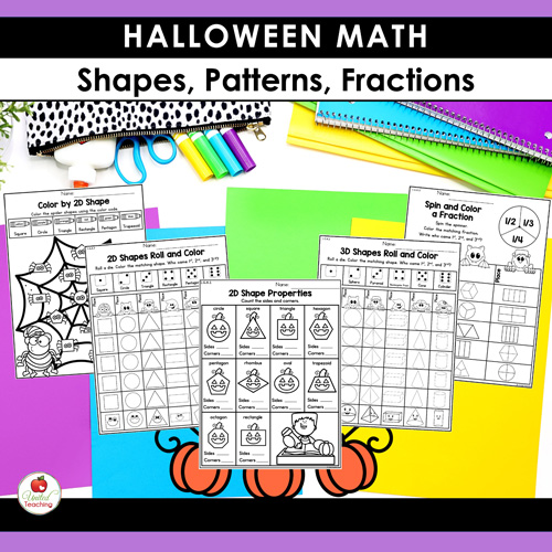 Halloween Math Activities for 1st Grade - Image 9