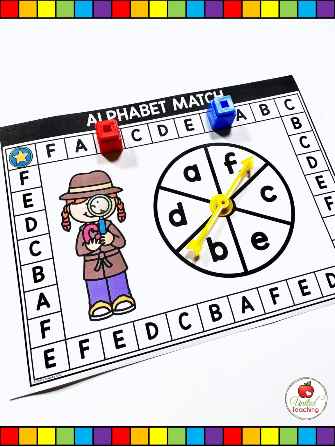 Printable Letter Recognition Games - United Teaching