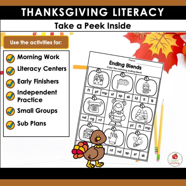 Holiday Math and Literacy Activities Bundle for 1st Grade - Image 11