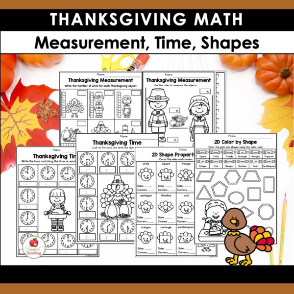 Thanksgiving Math Activities for 1st Grade - Image 8