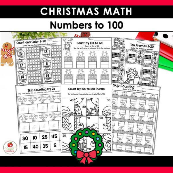Christmas Math and Literacy Activities 1st Grade Bundle - Image 5