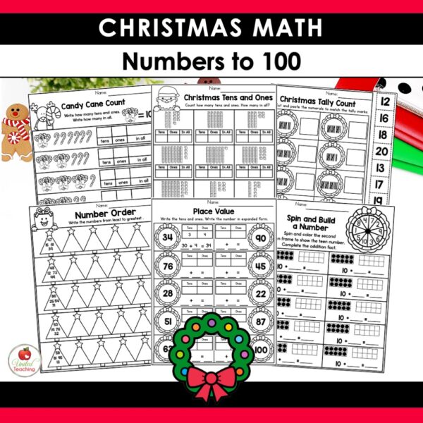 Christmas Math and Literacy Activities 1st Grade Bundle - Image 6