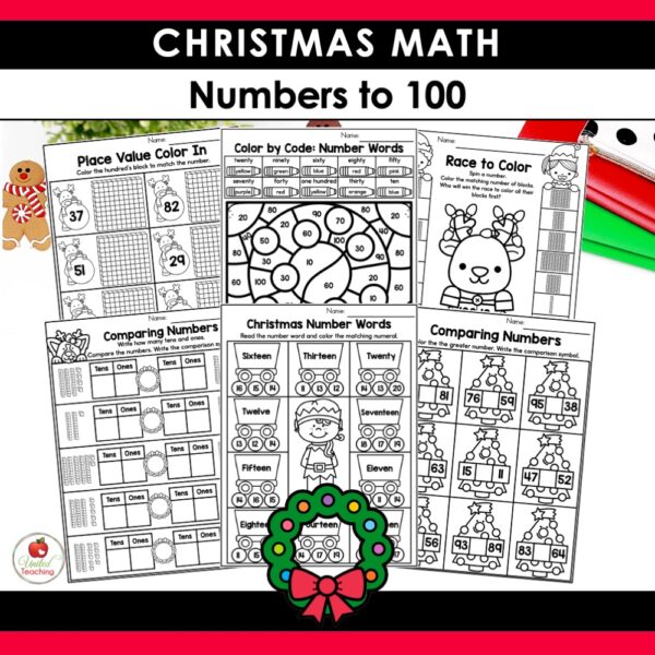 Christmas Math and Literacy Activities 1st Grade Bundle - Image 7