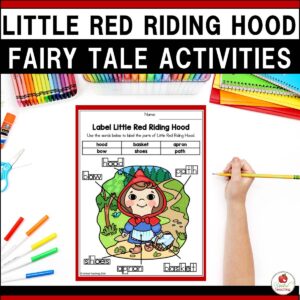 Little Red Riding Hood Fairy Tales Activities Cover