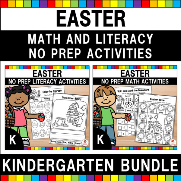 Easter-Math-and-Literacy-Activities-Kindergarten-Bundle