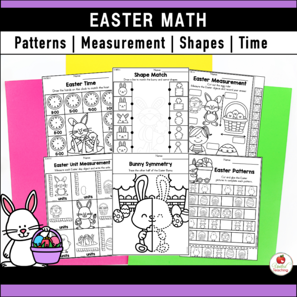 Easter Math Activities for Kindergarten Sample Activities