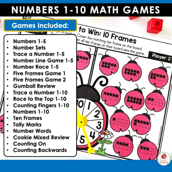 Math Games for Counting to 10 - Image 5
