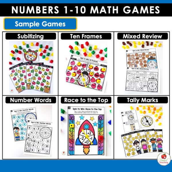 Math Games for Counting to 10 - Image 6