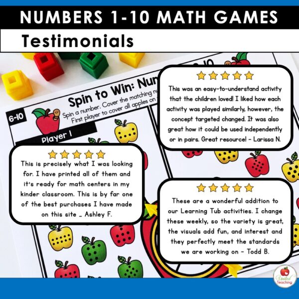 Math Games for Counting to 10 - Image 11