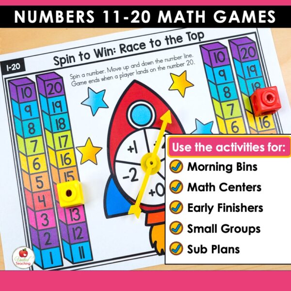 Math Games for Numbers to 20 - Image 3