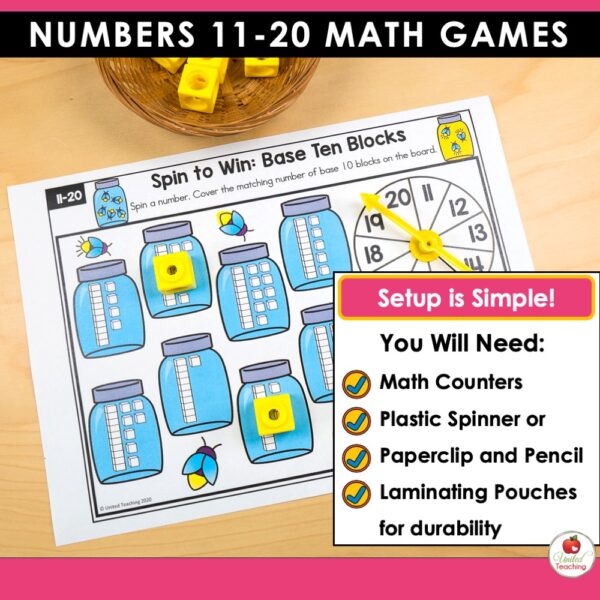 Math Games for Numbers to 20 - Image 4