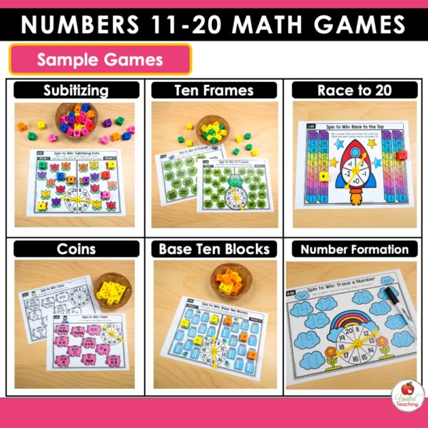 Math Games for Numbers to 20 - Image 6