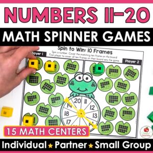 Math Games for Numbers to 20
