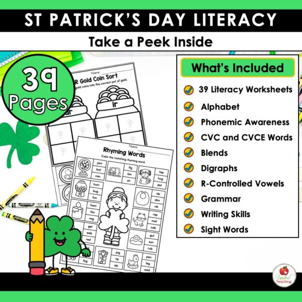 Holiday Math and Literacy Activities Bundle for 1st Grade - Image 22