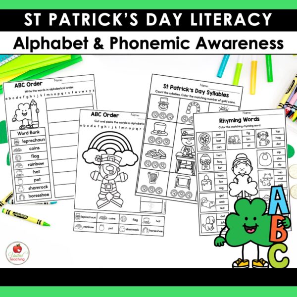 St. Patrick's Day Math and Literacy 1st Grade Bundle - Image 15