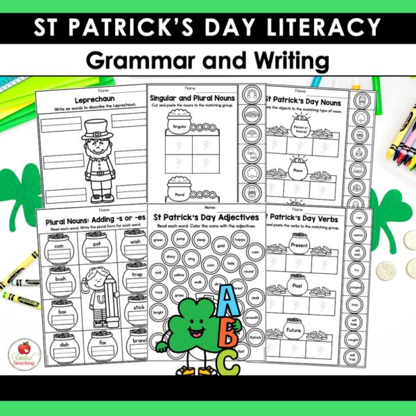 St. Patrick's Day Math and Literacy 1st Grade Bundle - Image 18