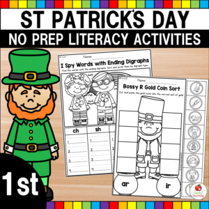 St-Patricks-Day-Literacy-Activities-1st-Grade-Cover