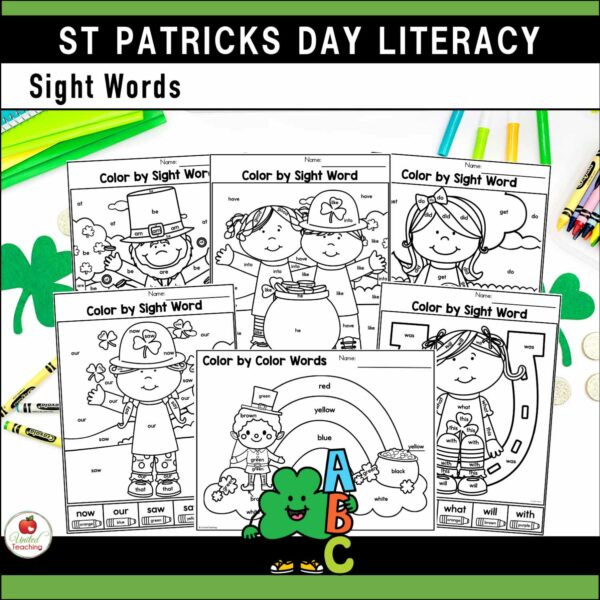 St Patrick's Day Math and Literacy Kindergarten Bundle - Image 18