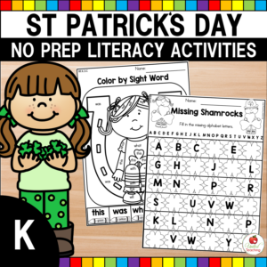 St-Patricks-Day-Literacy-Activities-K-Cover