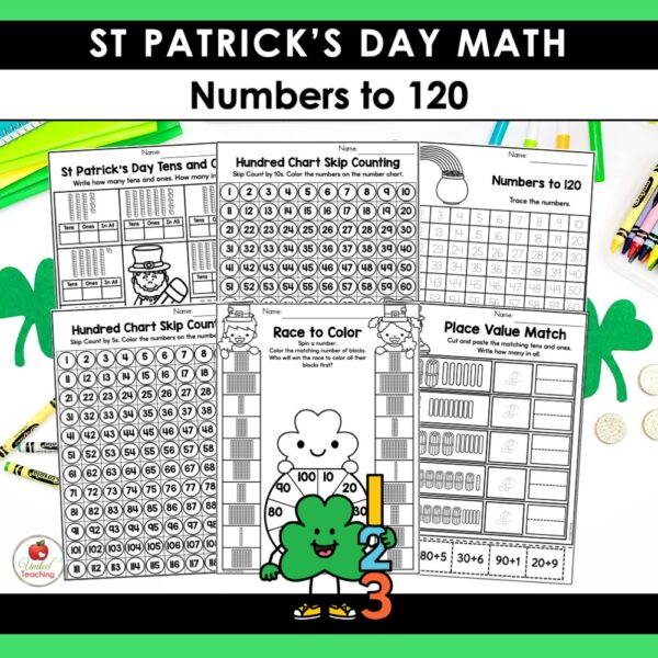 St. Patrick's Day Math and Literacy 1st Grade Bundle - Image 8