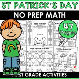 St Patricks Day Math Activities 1st Grade